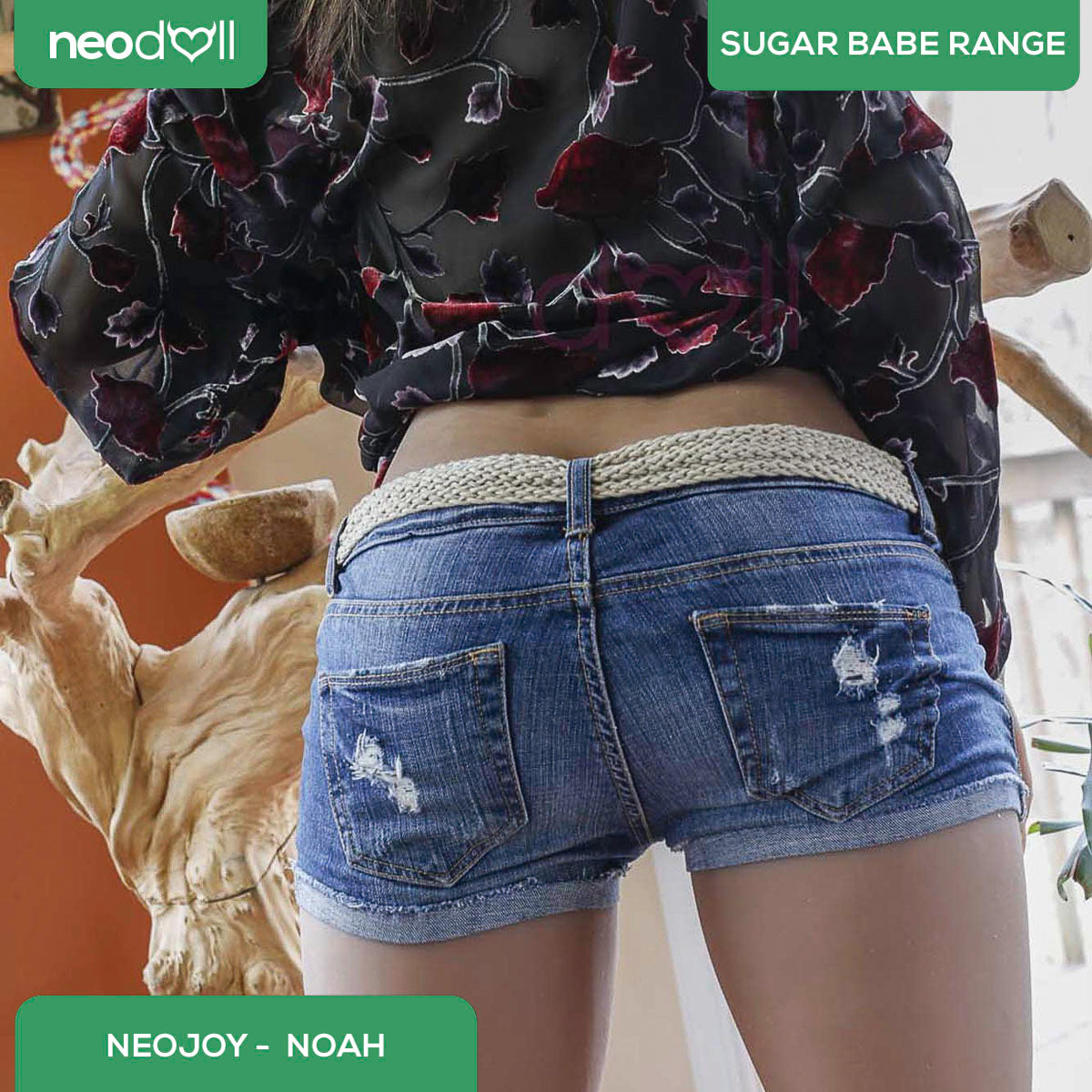 Neodoll Sugar Babe - Noah - Poupée de Sexe Réaliste - Utérus - 170cm - Du blé