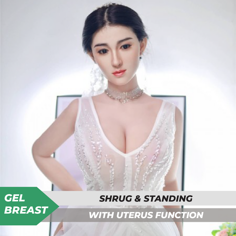 Neodoll Sugar Babe - Gia - Poupée sexuelle hybride en silicone et TPE - 164cm - Couleur silicone video