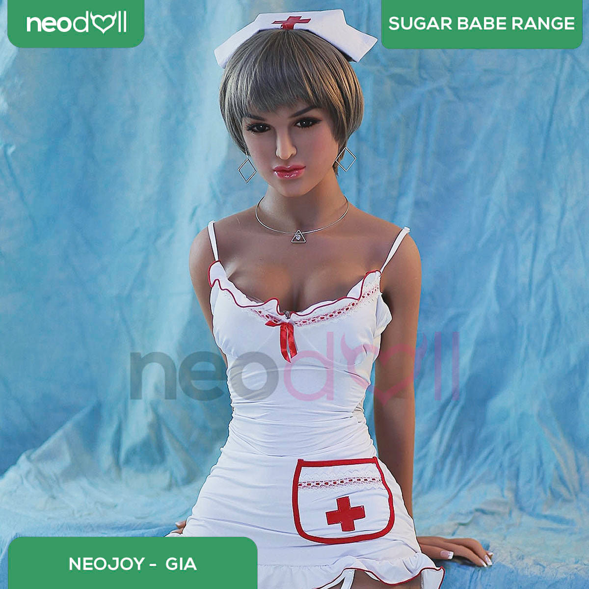 Neodoll Sugar Babe - Kaylin - Poupée de Sexe Réaliste - Utérus - 168cm - Bronzer