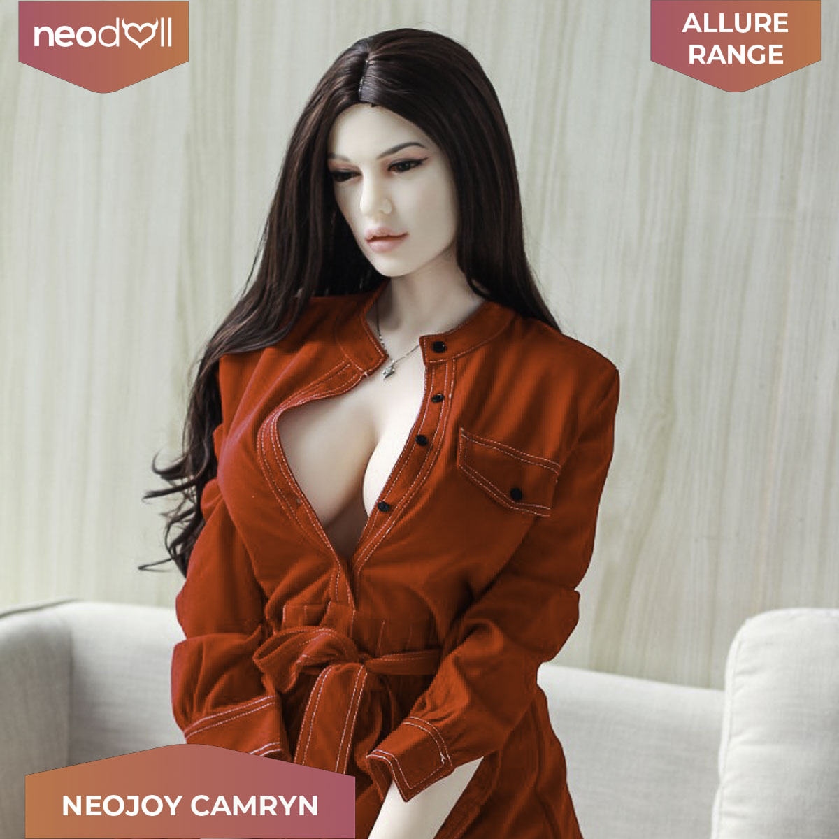 Neodoll Allure Camryn - Poupée de Sexe Réaliste - 165cm - Naturel