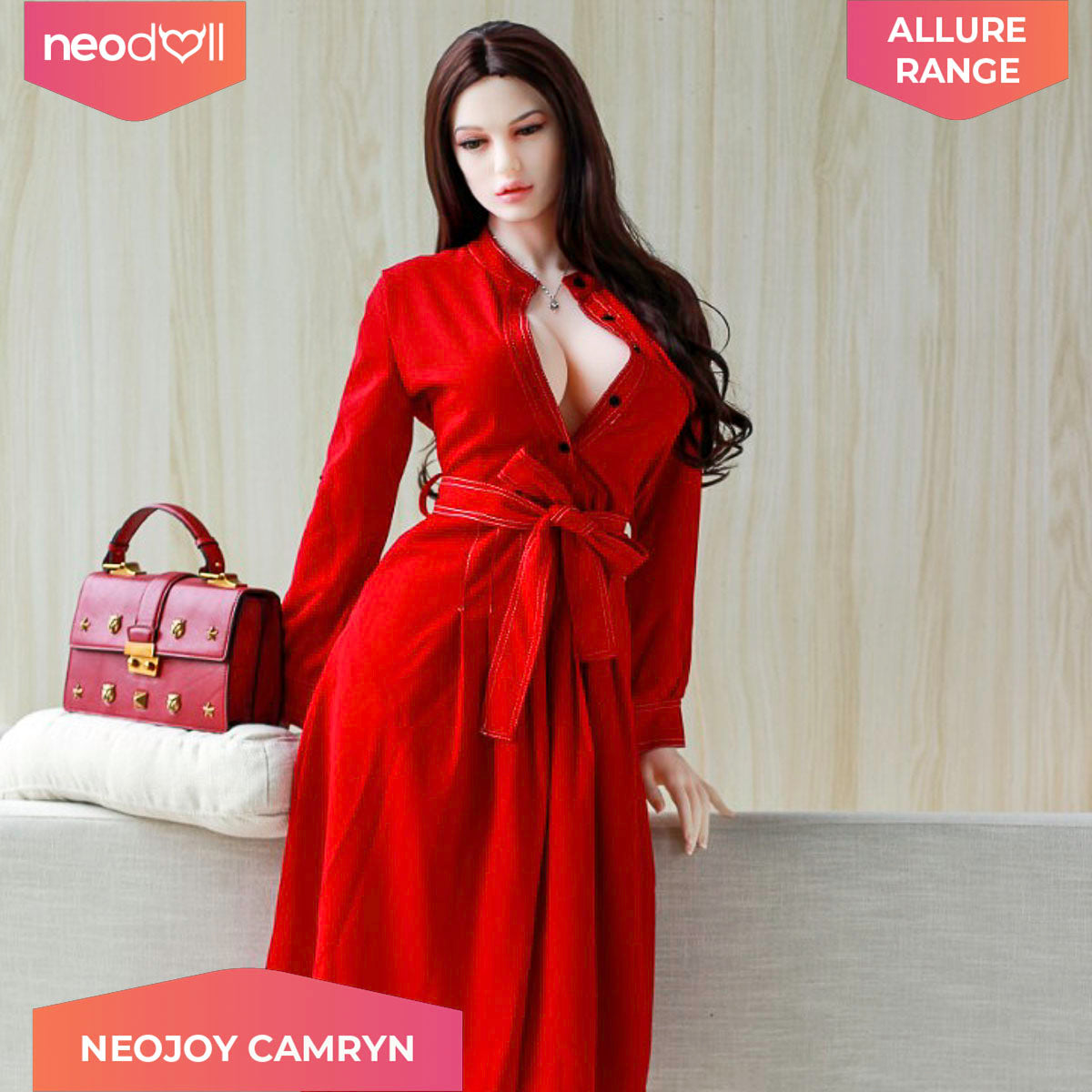 Neodoll Allure Camryn - Poupée de Sexe Réaliste - 165cm - Naturel