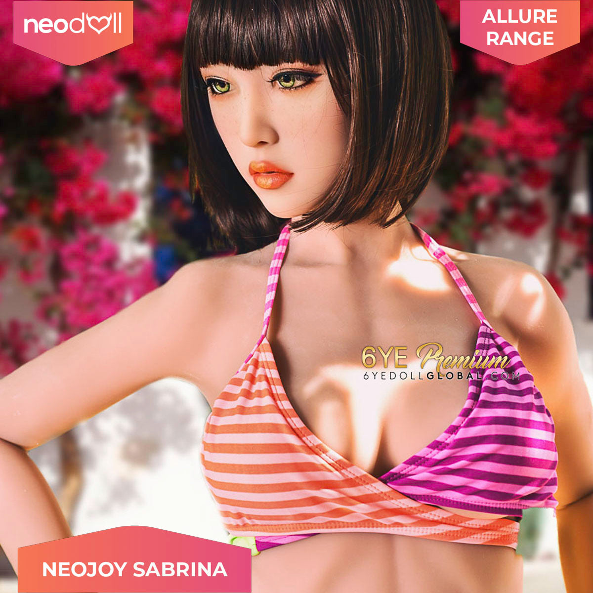 Neodoll Allure Sabrina - Poupée de Sexe Réaliste - 162cm - Bronzer
