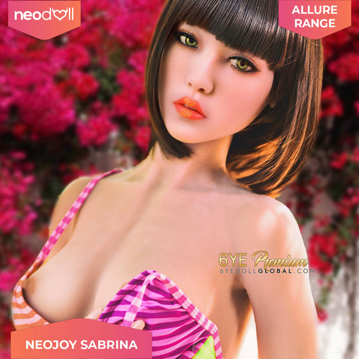 Neodoll Allure Sabrina - Poupée de Sexe Réaliste - 162cm - Bronzer