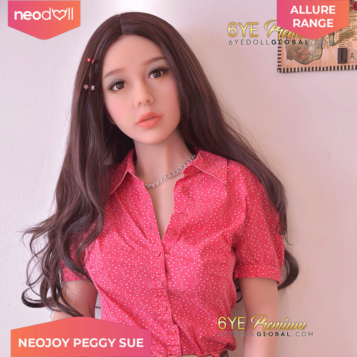 Neodoll Allure Peggy Sue - Poupée de Sexe Réaliste - 162cm - Bronzer