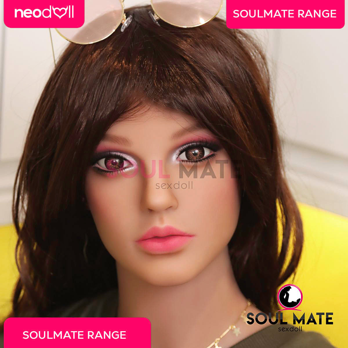 SoulMate - Teagan - Poupée de Sexe Réaliste - 163cm - Brun Clair