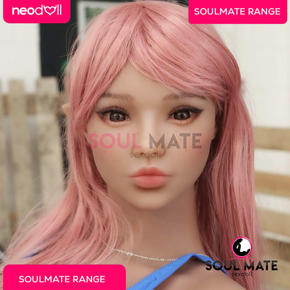 SoulMate - Diana Elf - Poupée de Sexe Réaliste - 148cm - Brun Clair
