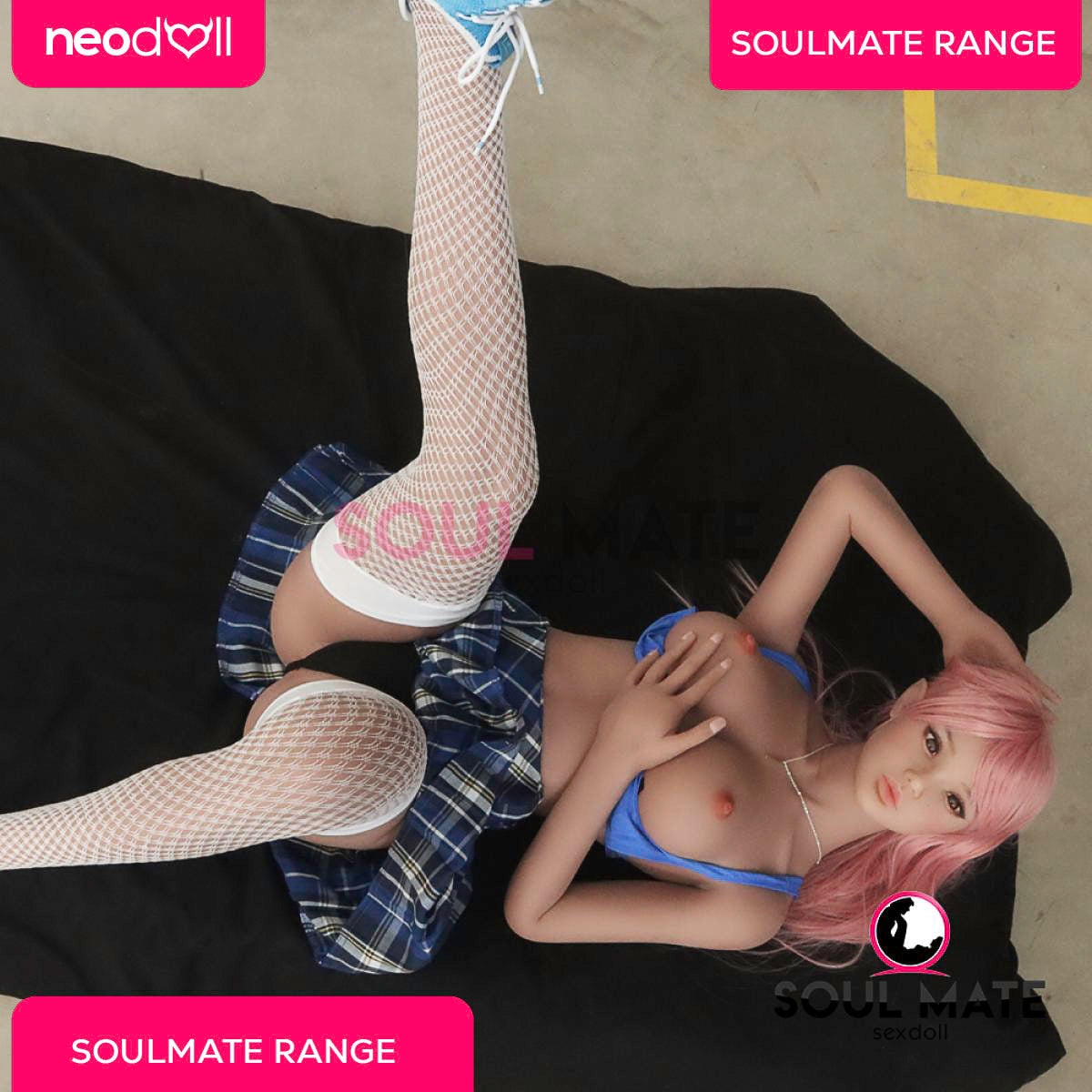 SoulMate - Diana Elf - Poupée de Sexe Réaliste - 148cm - Brun Clair