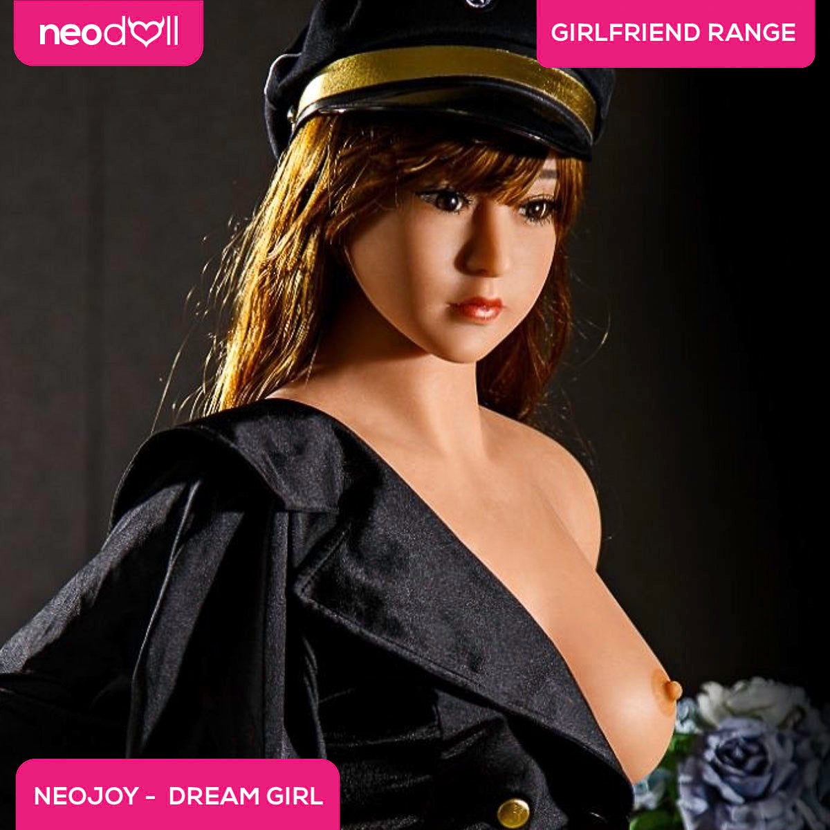 Neodoll Girlfriend Dream girl - Poupée de Sexe Réaliste - 158cm - Bronzer