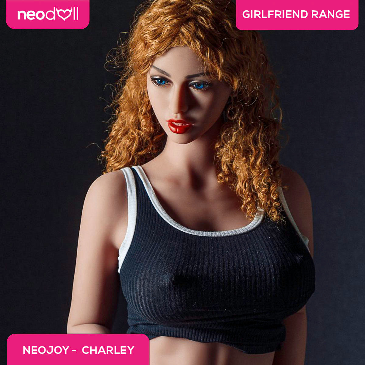 Neodoll Girlfriend Charley - Poupée de Sexe Réaliste - Gros Corps - 162cm - Bronzer