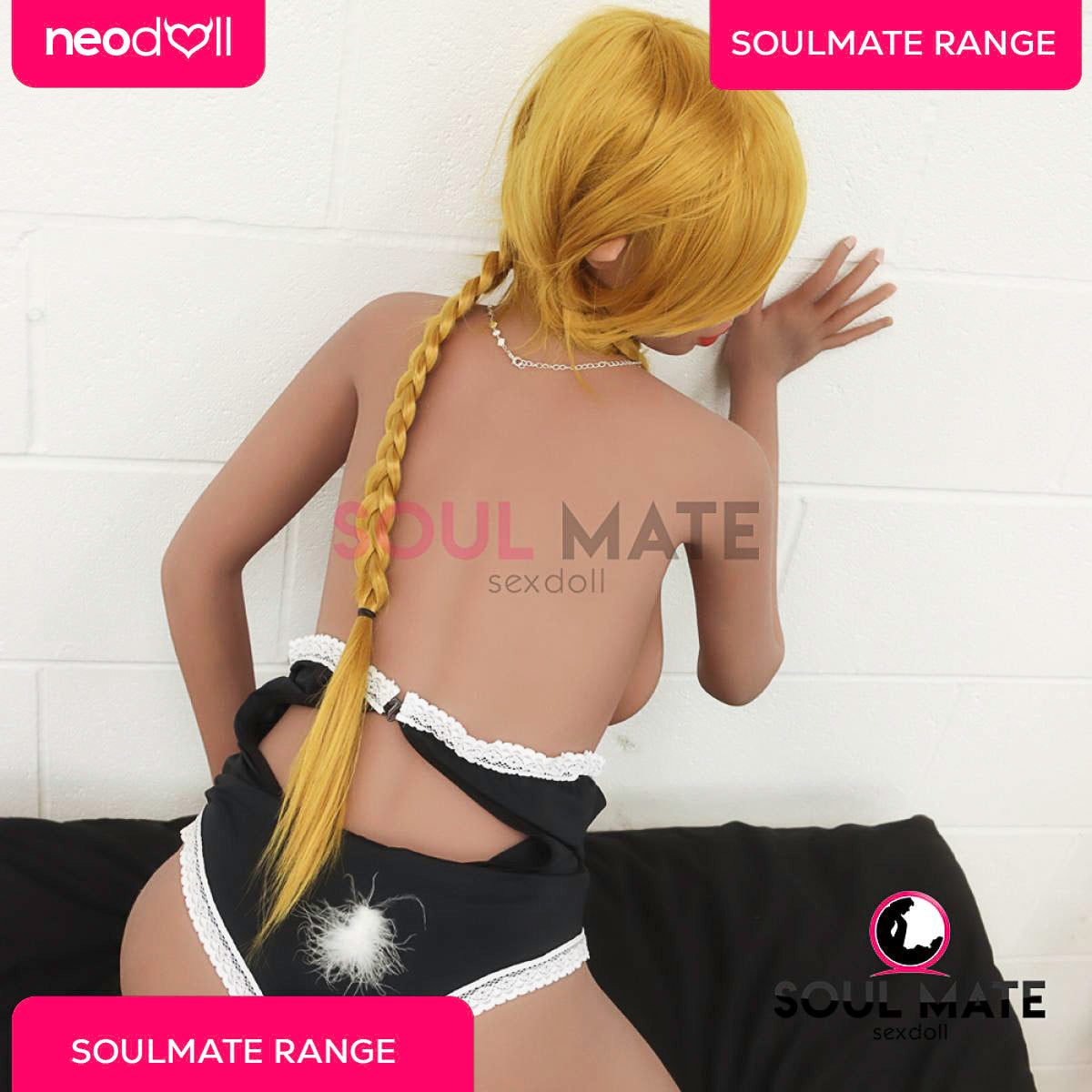 SoulMate - Gracie - Poupée de Sexe Réaliste - 148cm - Brun Clair
