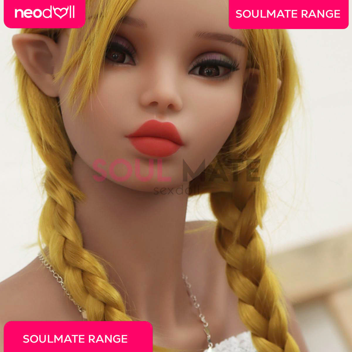 SoulMate - Gracie - Poupée de Sexe Réaliste - 148cm - Brun Clair