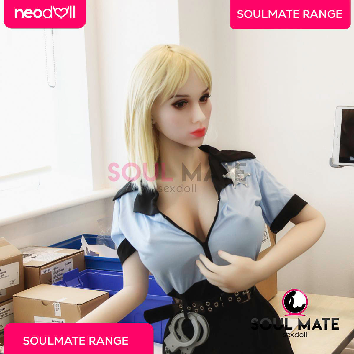 SoulMate - Alexis - Poupée de Sexe Réaliste - 158cm - Blanche
