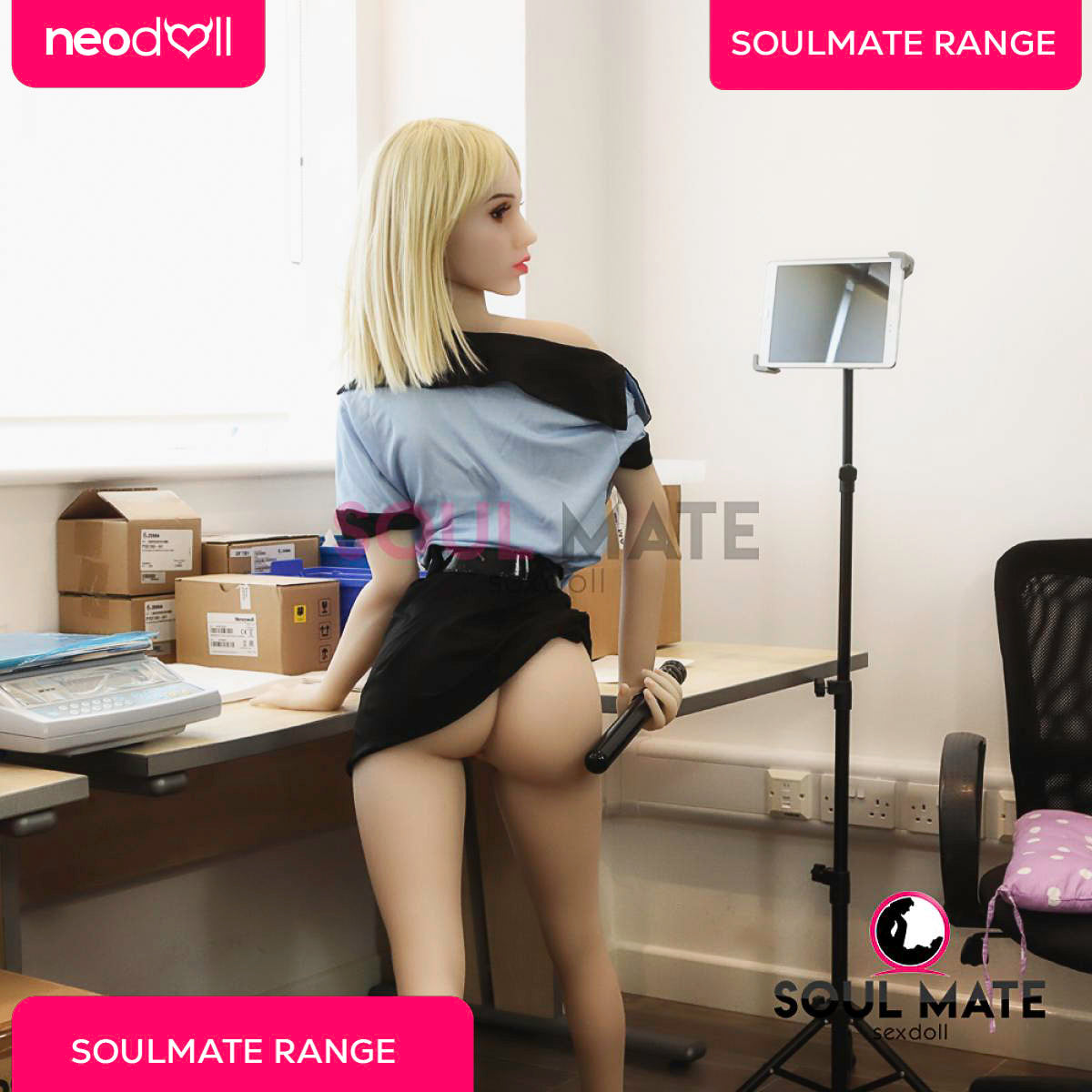 SoulMate - Alexis - Poupée de Sexe Réaliste - 158cm - Blanche