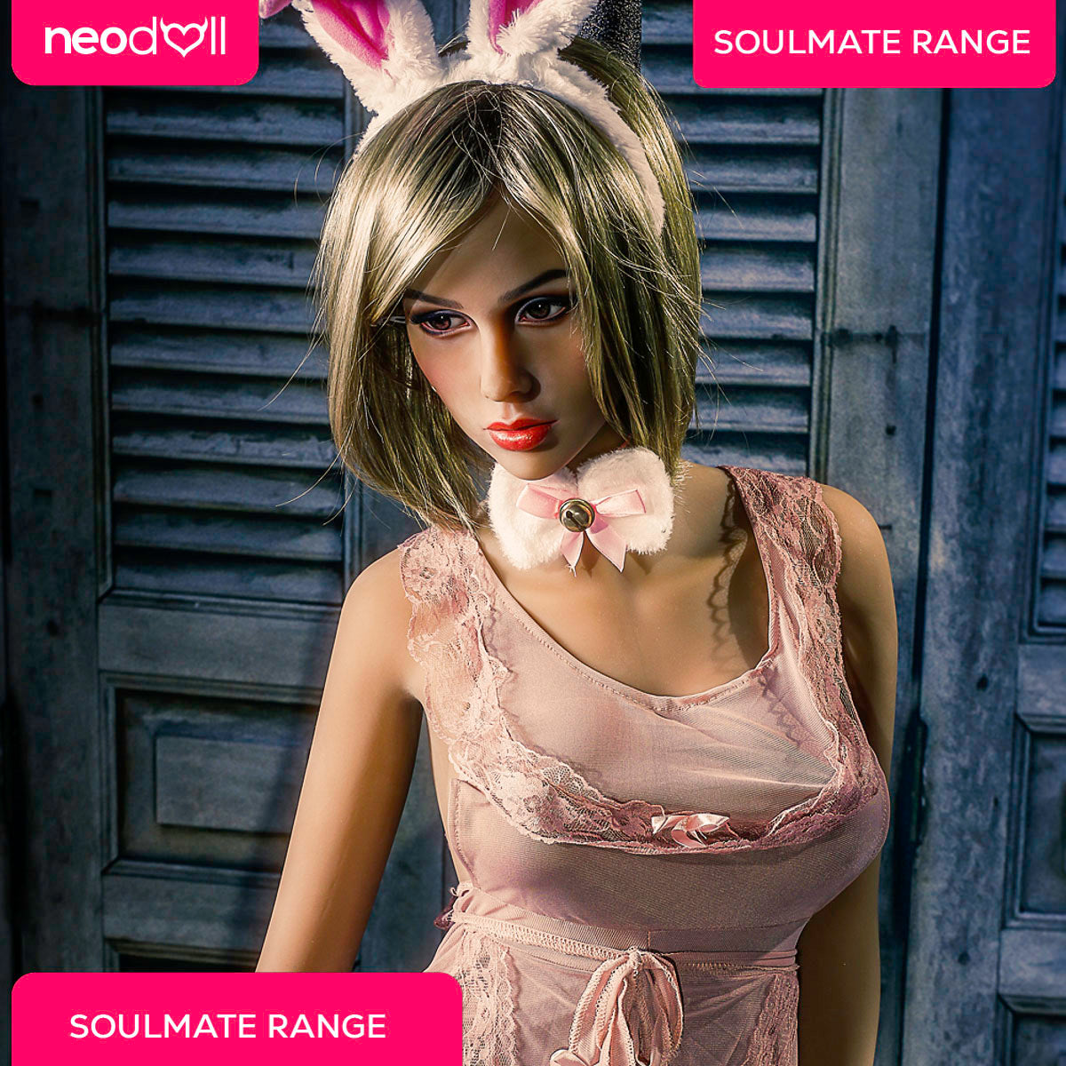 SoulMate - Delilah - Poupée de Sexe Réaliste - 163cm - Blanche