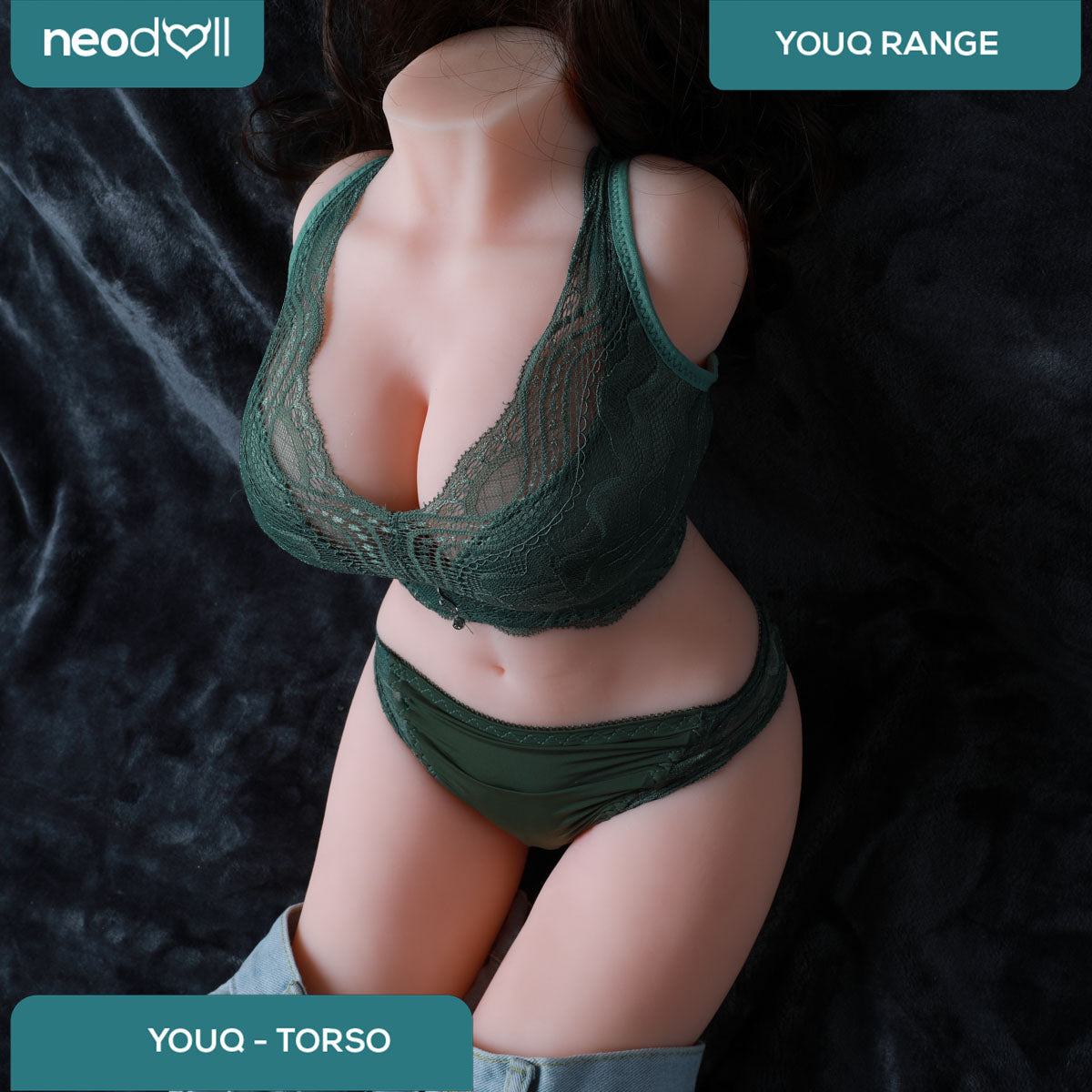 YQ Doll – Torse de Poupée Sexuelle Réaliste – 8 kg – Teint Naturel