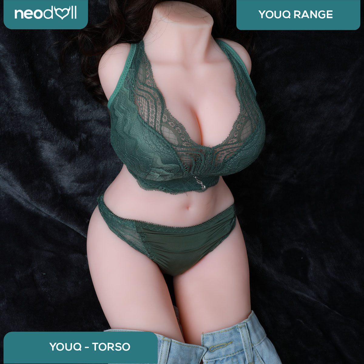 YQ Doll – Torse de Poupée Sexuelle Réaliste – 8 kg – Teint Naturel