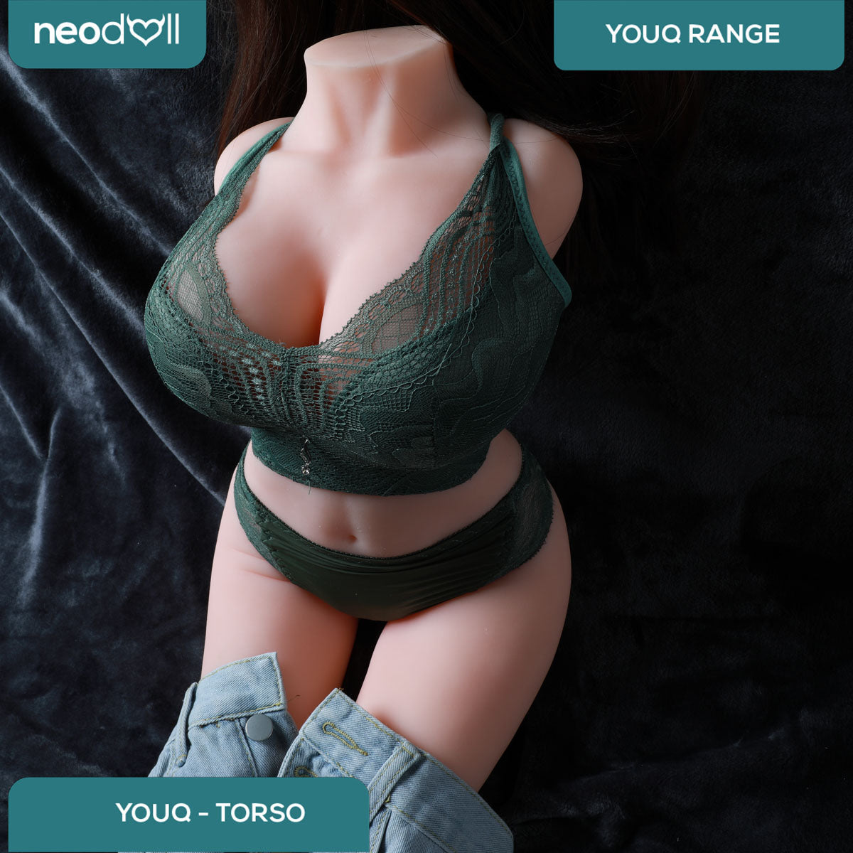 YQ Doll – Torse de Poupée Sexuelle Réaliste – 8 kg – Teint Naturel