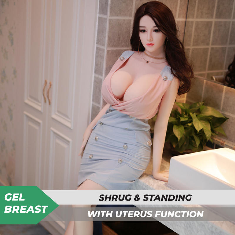 Neodoll Sugar Babe - Andrea - Poupée de Sexe Réaliste - 170cm - Gel Sein - Blanche video