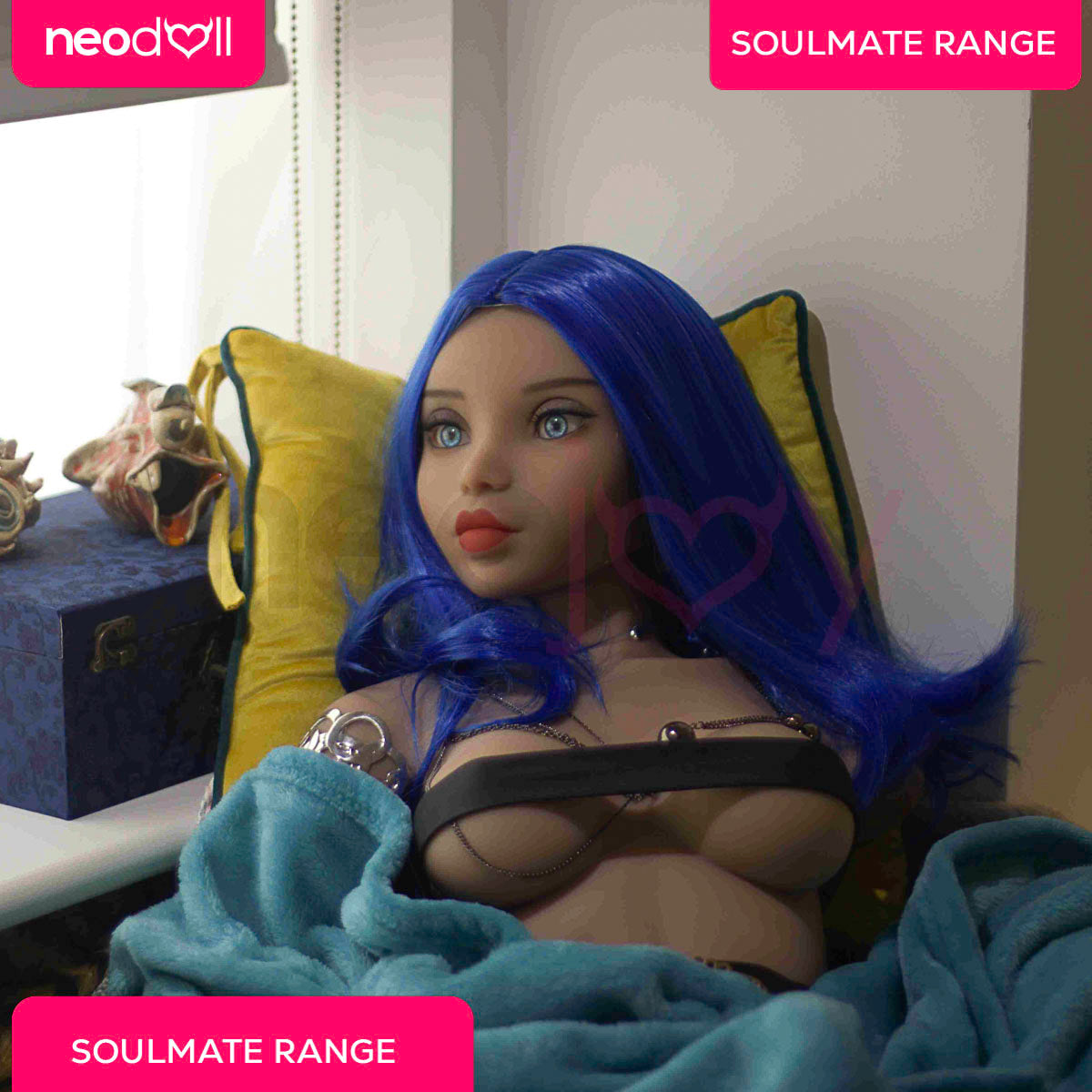 SoulMate Dolls - Lexie - Torse de Poupée Sexuelle - Brun Clair