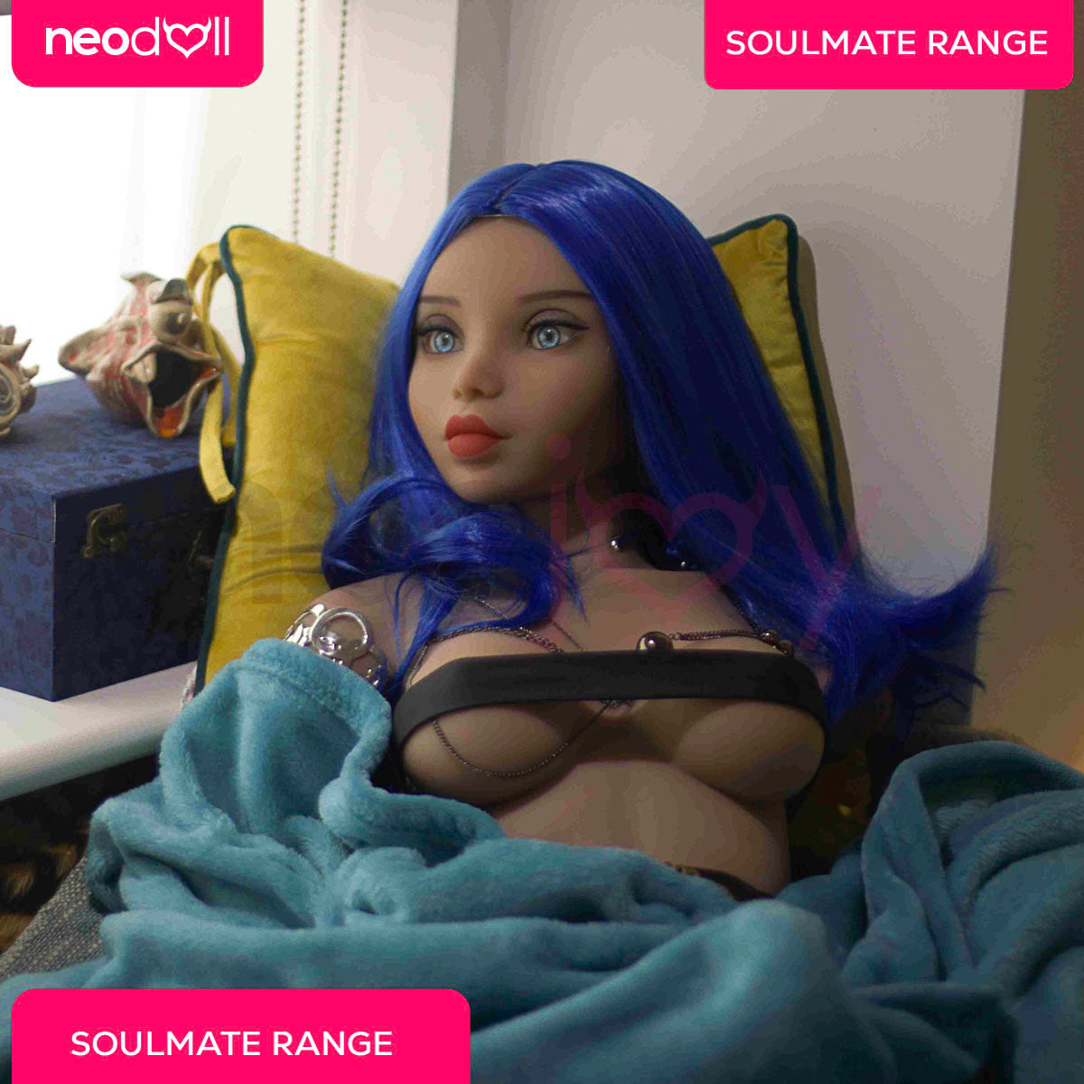 SoulMate Dolls - Lexie - Torse de Poupée Sexuelle - Brun Clair