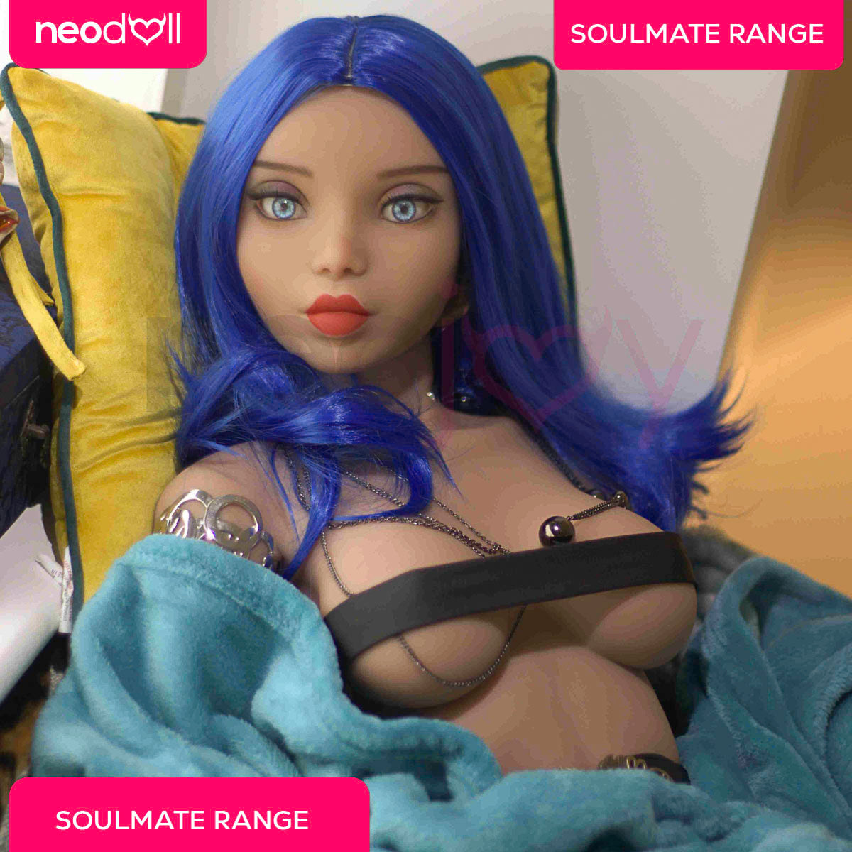 SoulMate Dolls - Lexie - Torse de Poupée Sexuelle - Brun Clair