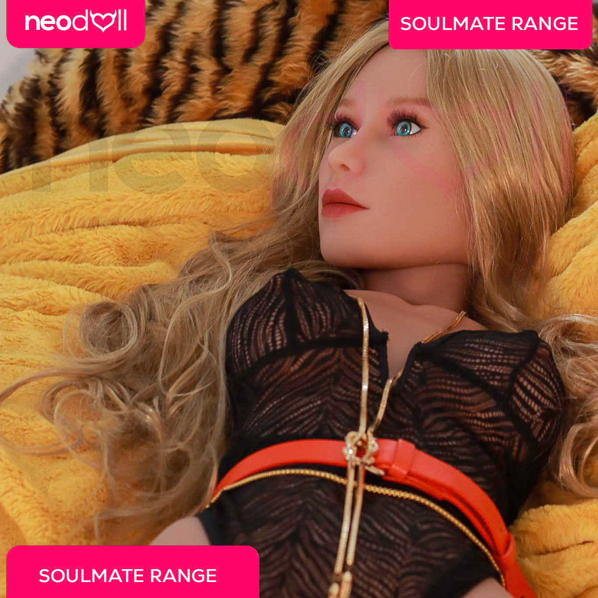 SoulMate Dolls - Eva - Torse de Poupée Sexuelle - Brun Clair