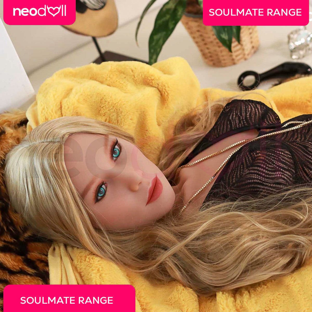SoulMate Dolls - Eva - Torse de Poupée Sexuelle - Brun Clair