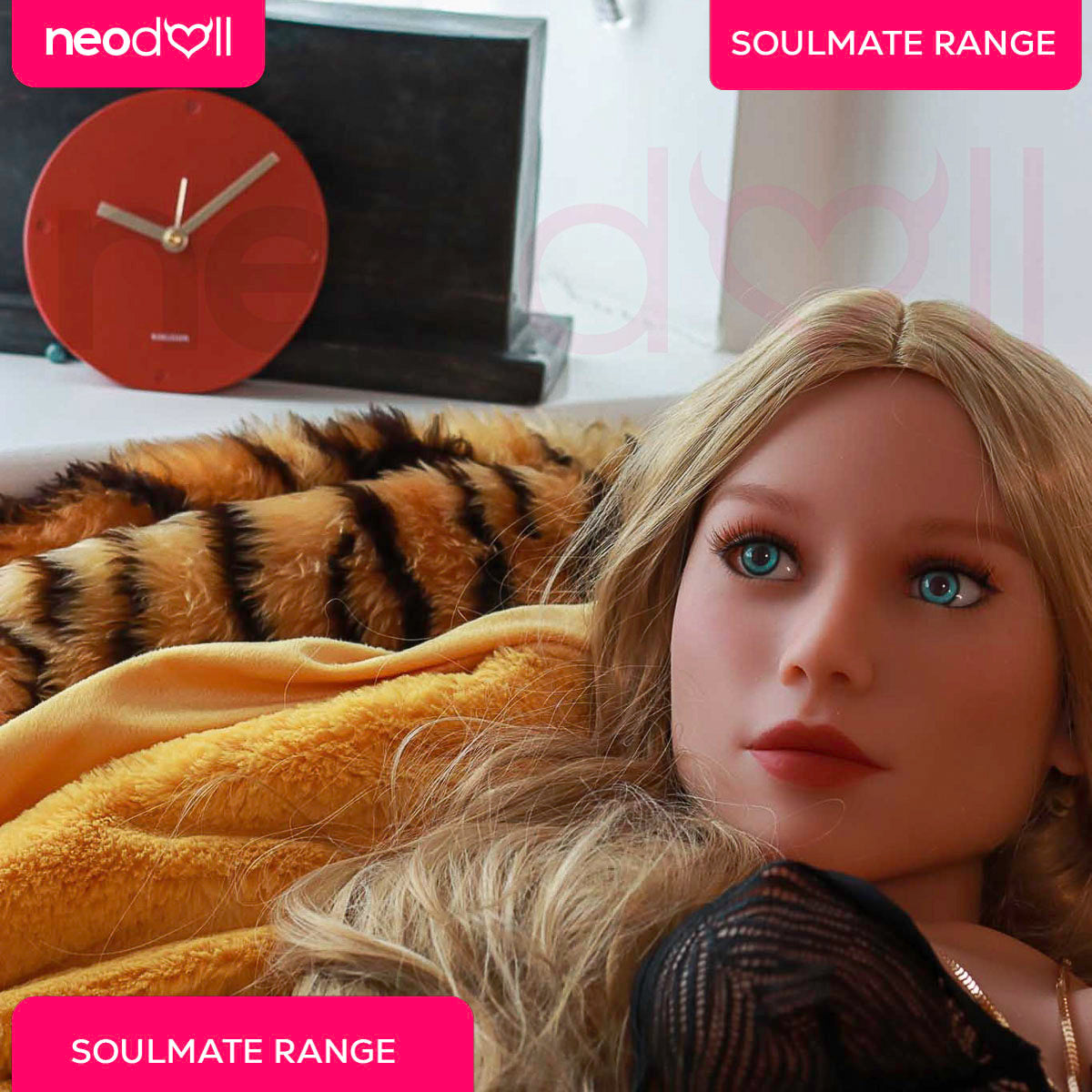 SoulMate Dolls - Eva - Torse de Poupée Sexuelle - Brun Clair