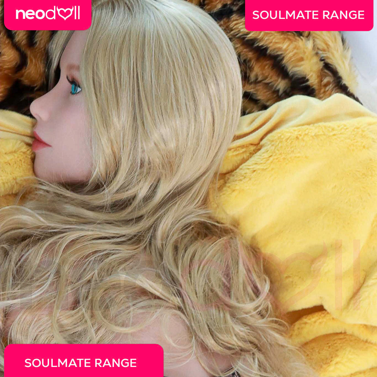 SoulMate Dolls - Eva - Torse de Poupée Sexuelle - Brun Clair