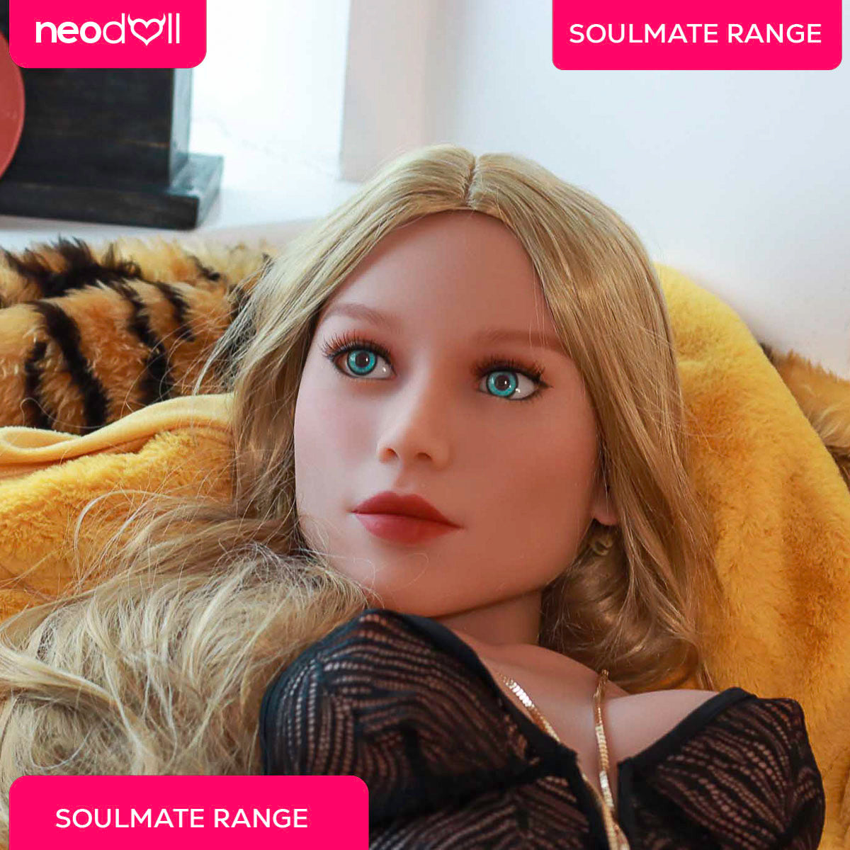 SoulMate Dolls - Eva - Torse de Poupée Sexuelle - Brun Clair