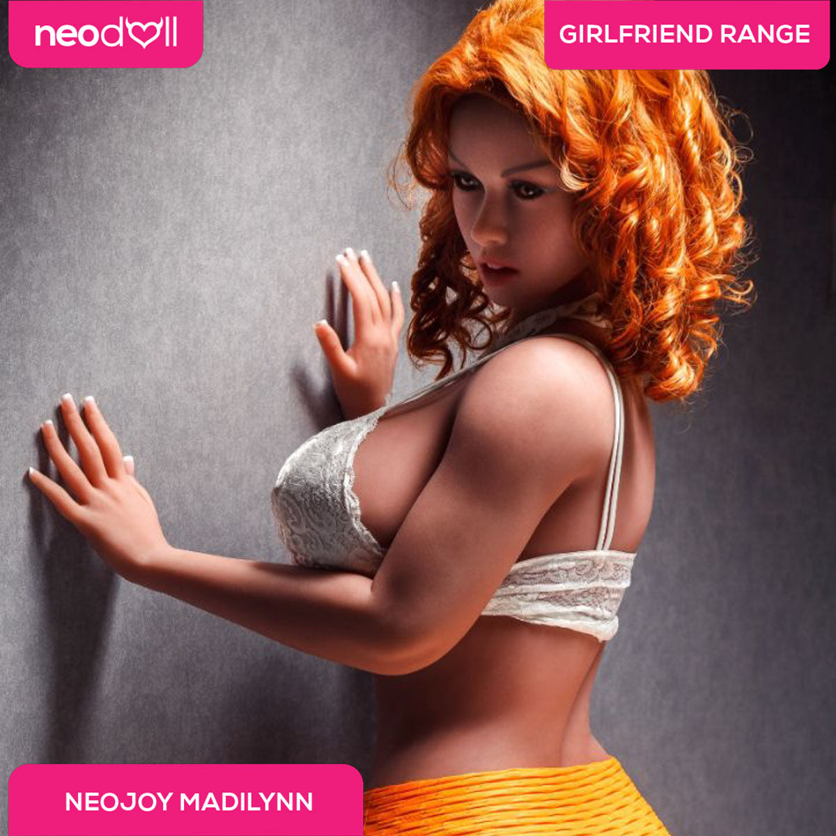 Neodoll Girlfriend Madilynn - Poupée de Sexe Réaliste - Gros Corps - 162cm - Bronzer