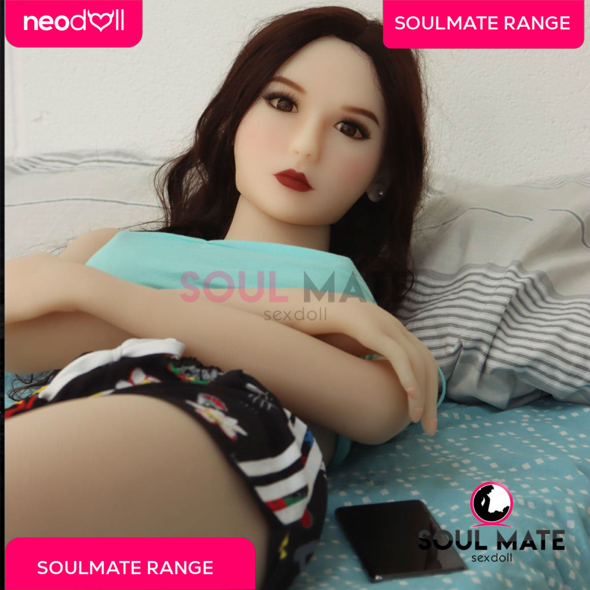 SoulMate - Emersyn - Poupée de Sexe Réaliste - 163cm - Blanche
