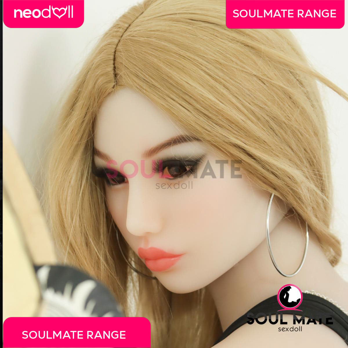 SoulMate - Arabella - Poupée de Sexe Réaliste - 168cm - Blanche