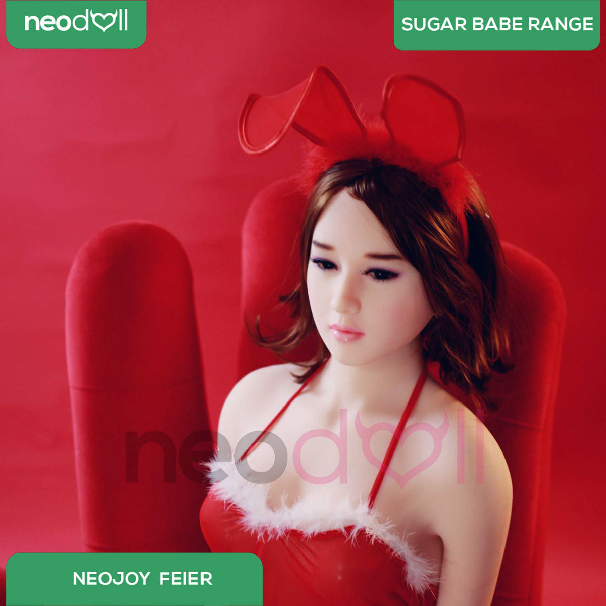 Neodoll Sugar Babe - Feier - Poupée de Sexe Réaliste - 160cm - Naturel