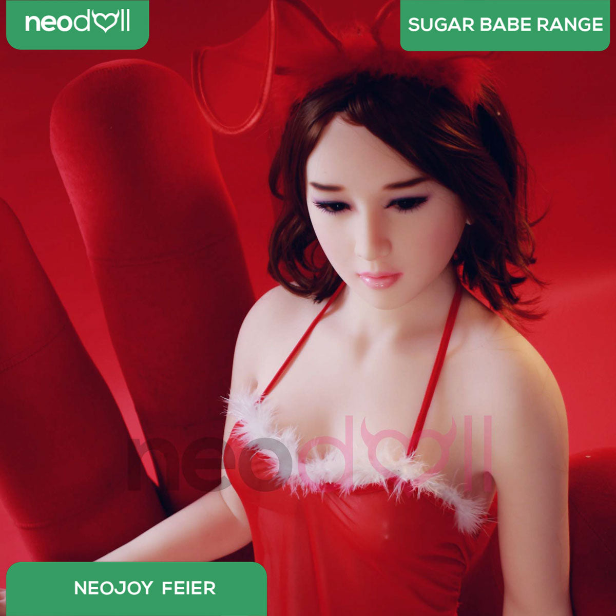 Neodoll Sugar Babe - Feier - Poupée de Sexe Réaliste - 160cm - Naturel
