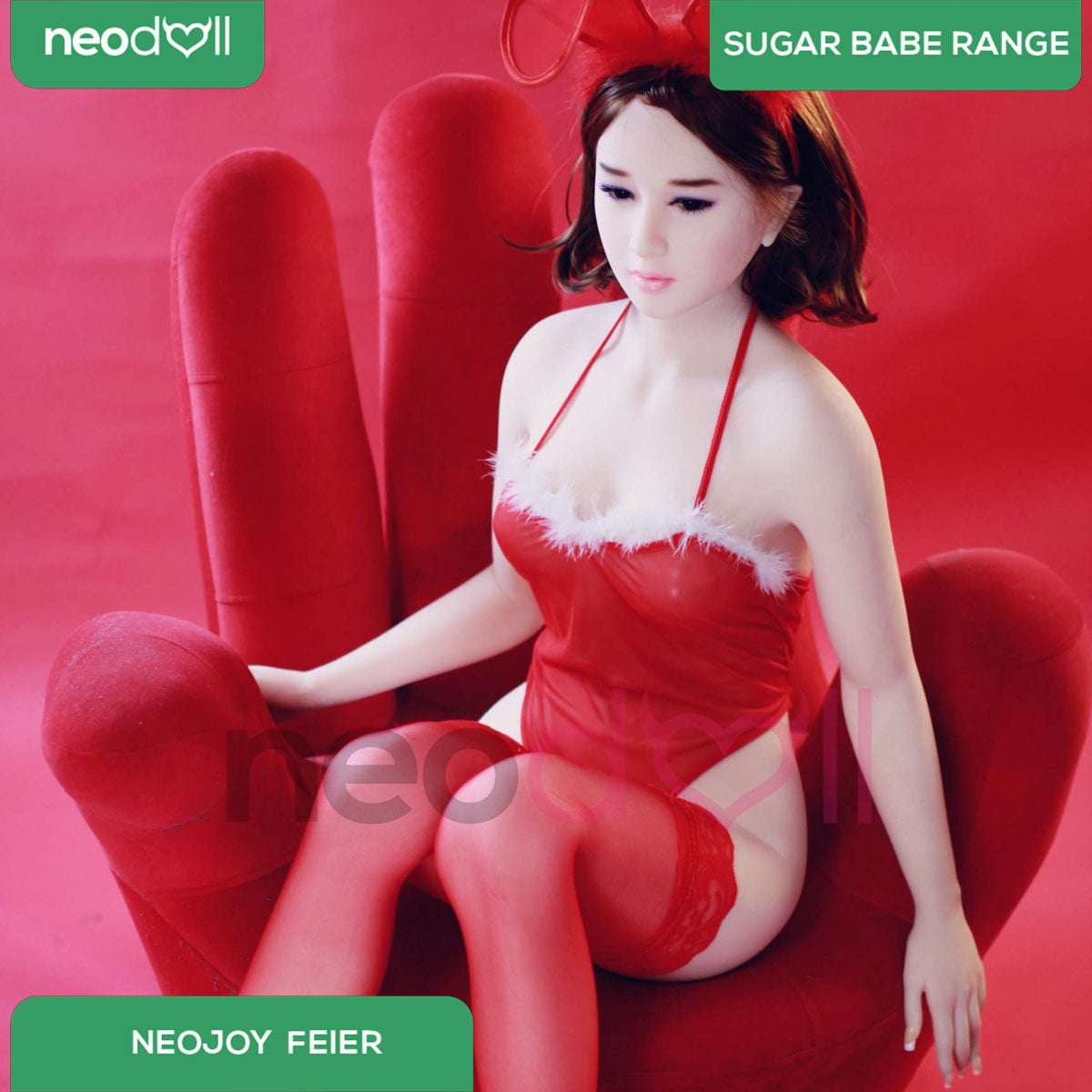 Neodoll Sugar Babe - Feier - Poupée de Sexe Réaliste - 160cm - Naturel