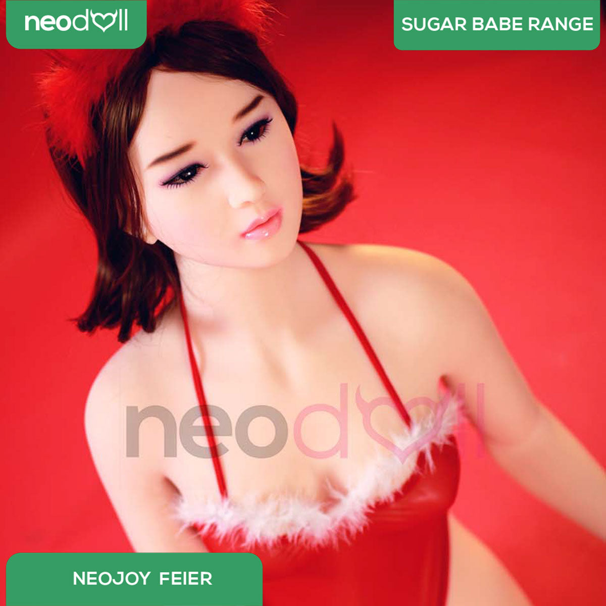 Neodoll Sugar Babe - Feier - Poupée de Sexe Réaliste - 160cm - Naturel