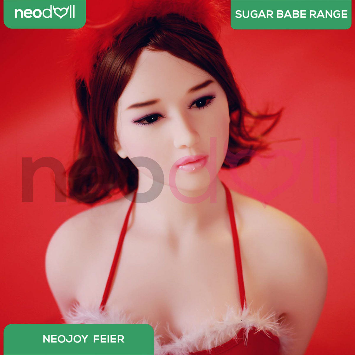 Neodoll Sugar Babe - Feier - Poupée de Sexe Réaliste - 160cm - Naturel