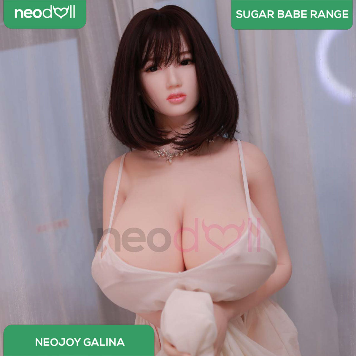 Neodoll Sugar Babe - Galina - Poupée de Sexe Réaliste - 170cm - Blanche
