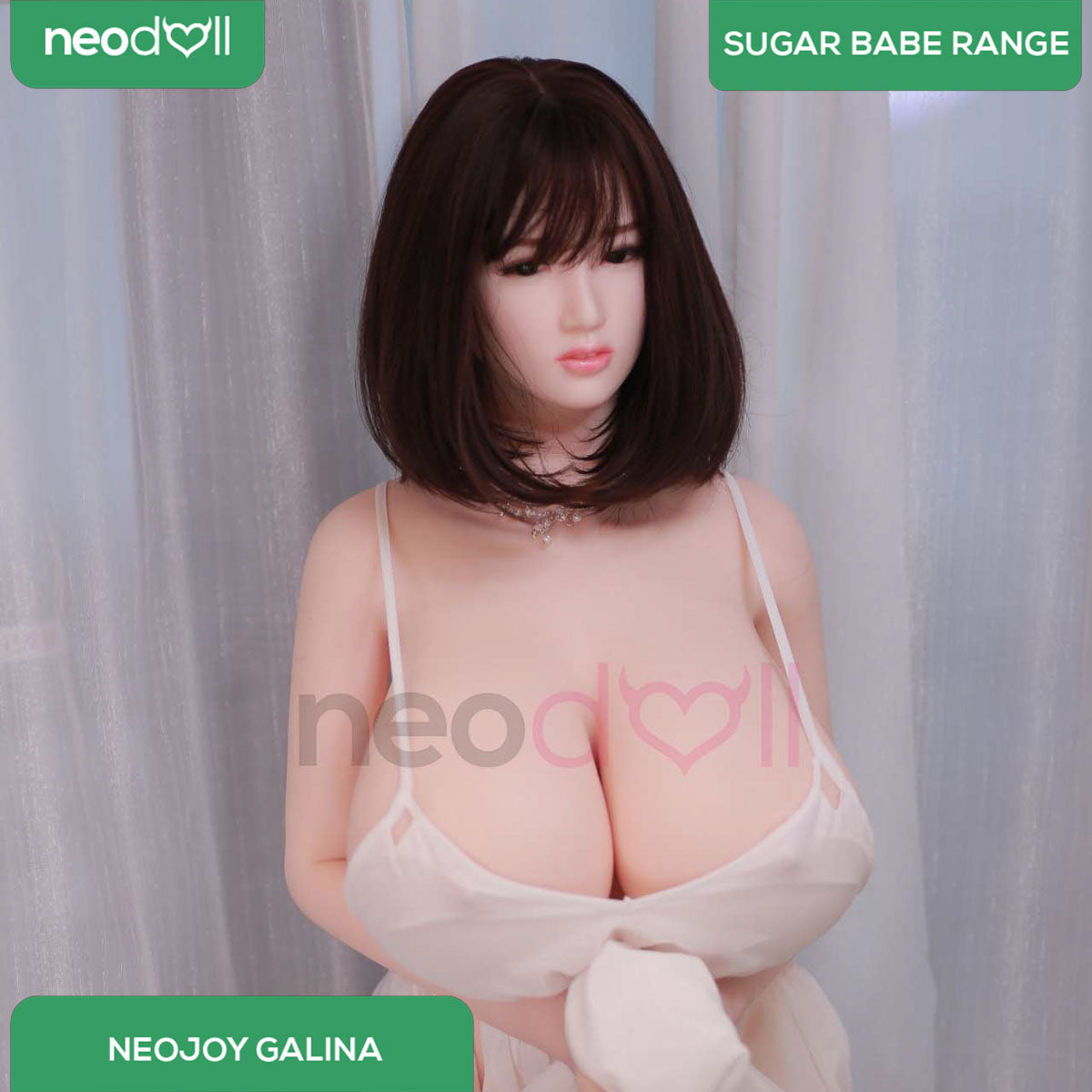 Neodoll Sugar Babe - Galina - Poupée de Sexe Réaliste - 170cm - Blanche