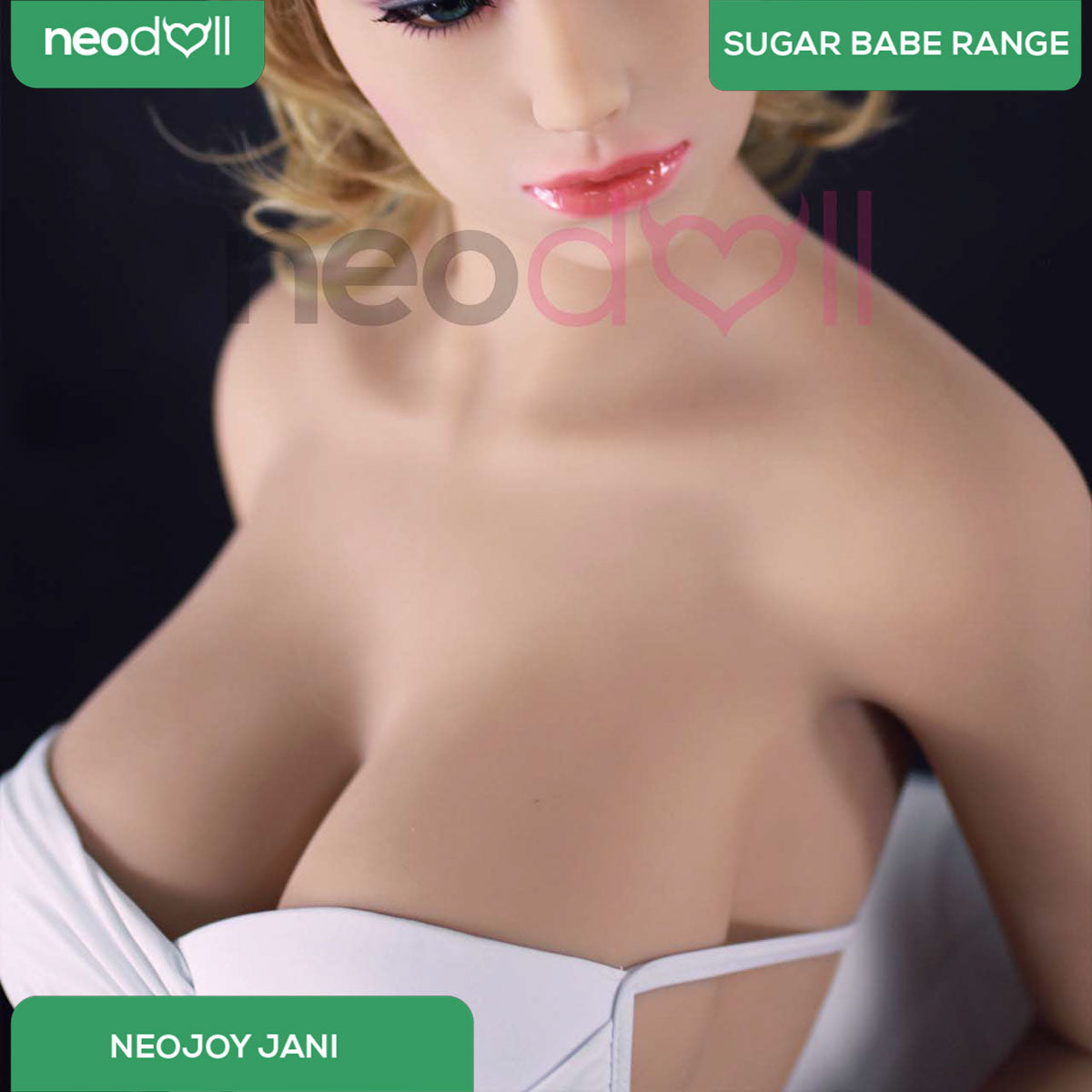 Neodoll Sugar Babe - Jani - Poupée de Sexe Réaliste - 165cm - Gel Sein - Naturel