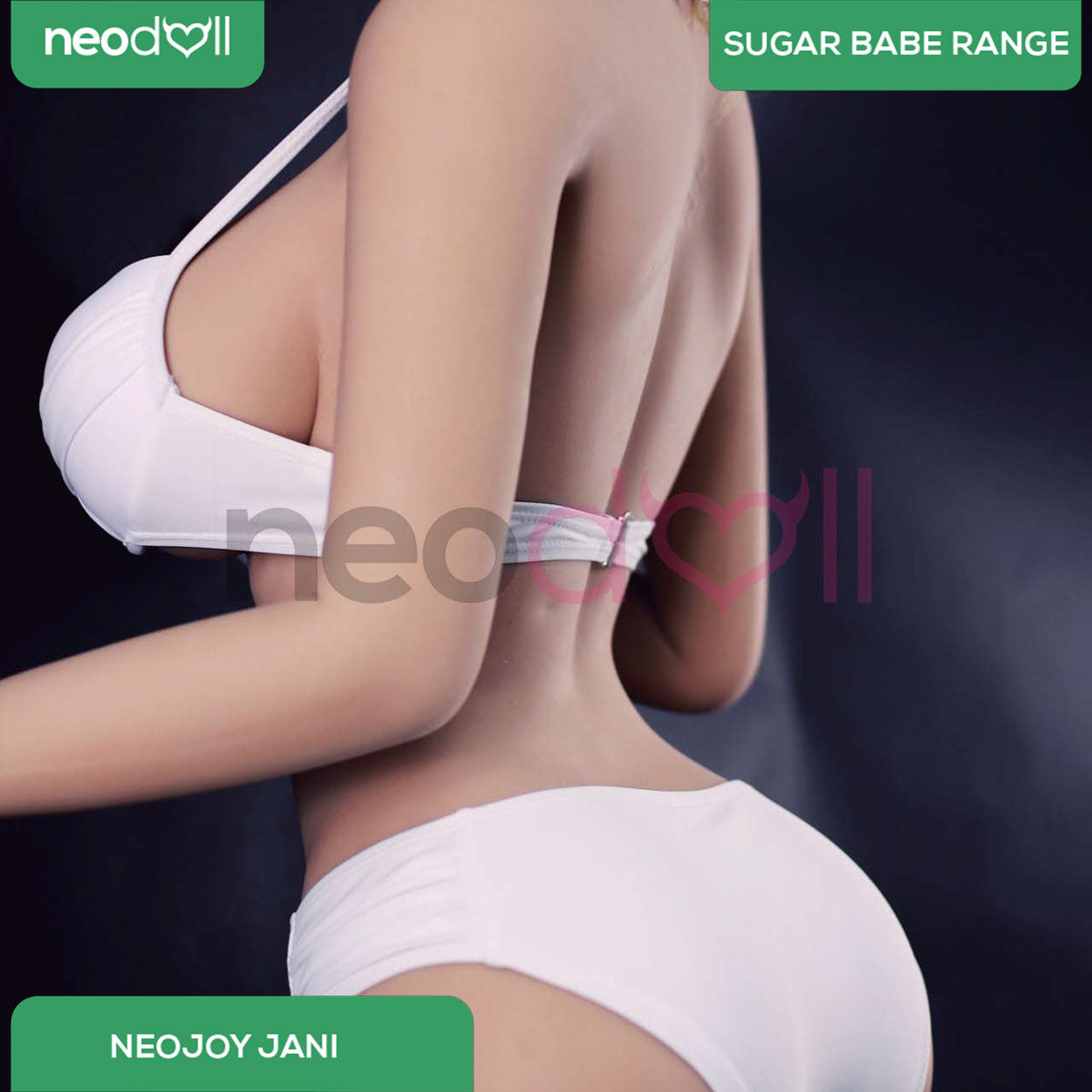 Neodoll Sugar Babe - Jani - Poupée de Sexe Réaliste - 165cm - Gel Sein - Naturel