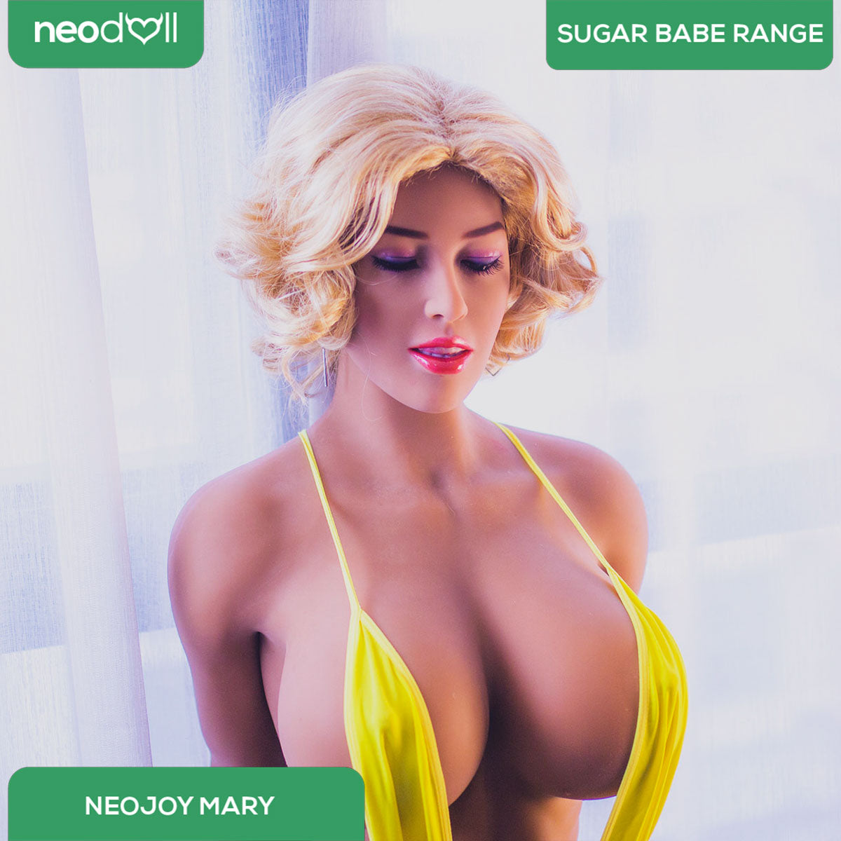 Neodoll Sugar Babe - Mary - Poupée de Sexe Réaliste - 166cm - Bronzer