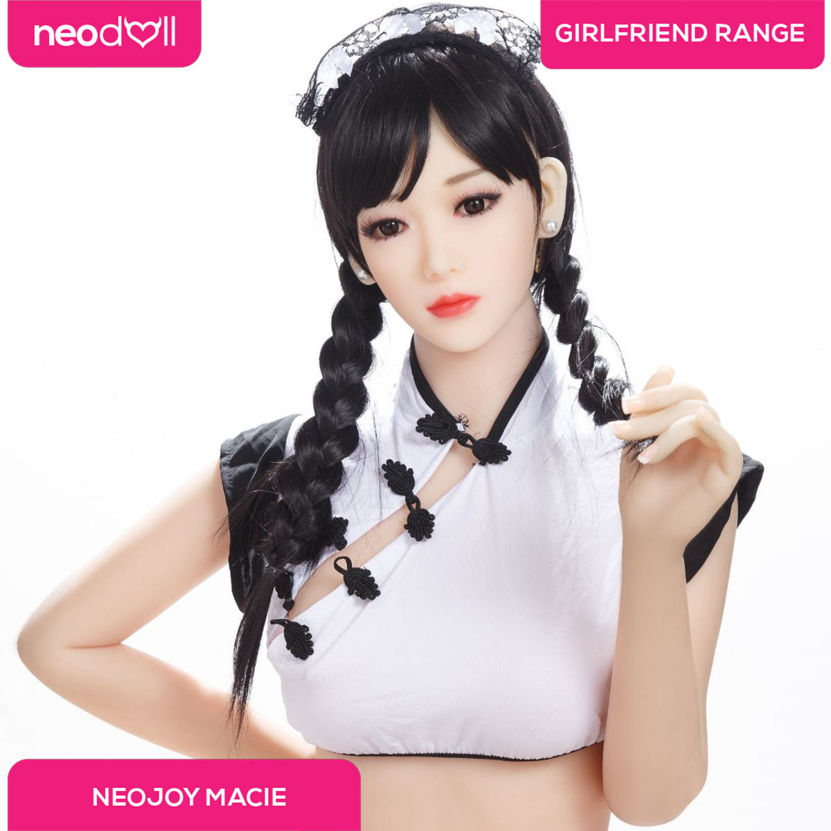 Neodoll Girlfriend Macie - Poupée de Sexe Réaliste - 158cm - Naturel