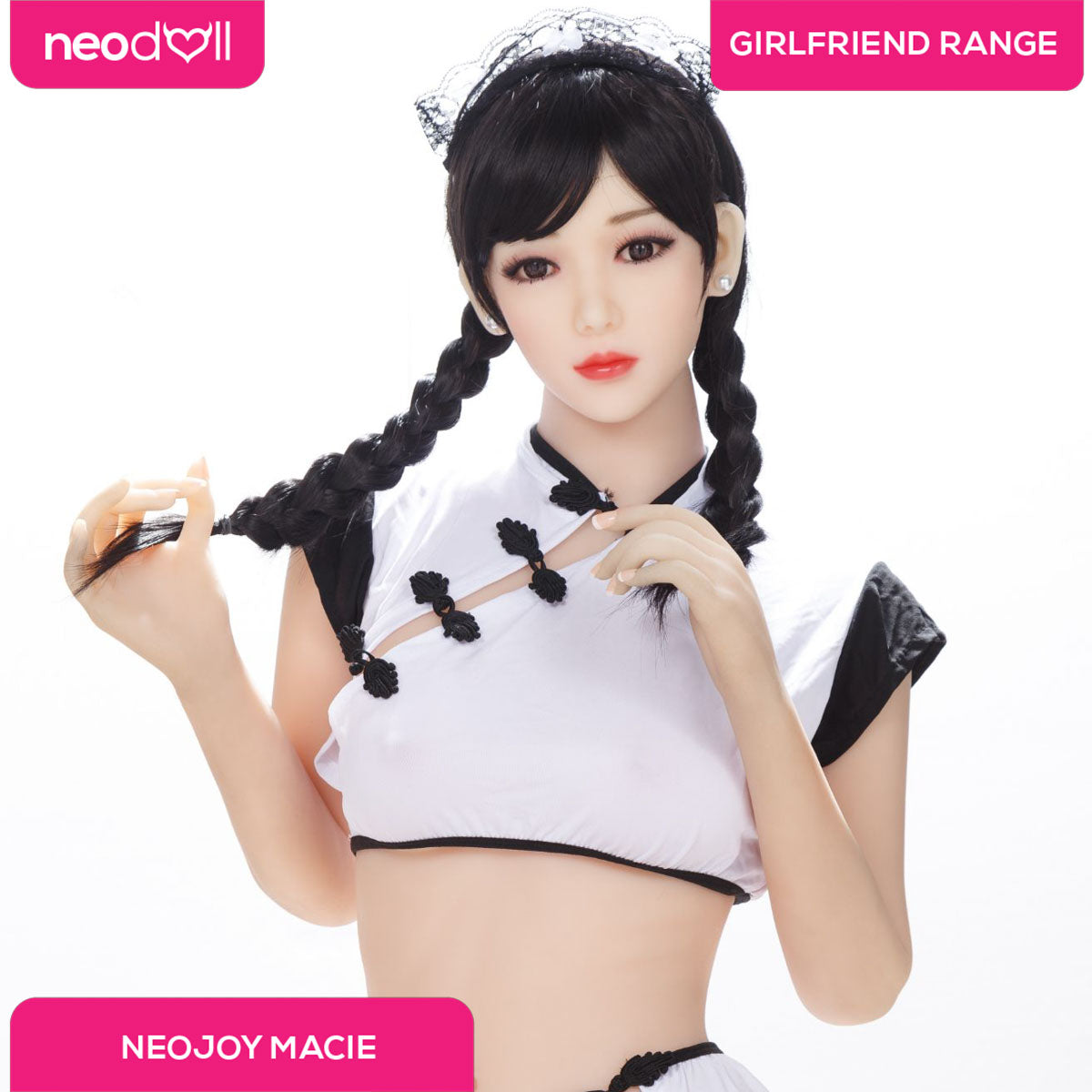 Neodoll Girlfriend Macie - Poupée de Sexe Réaliste - 158cm - Naturel