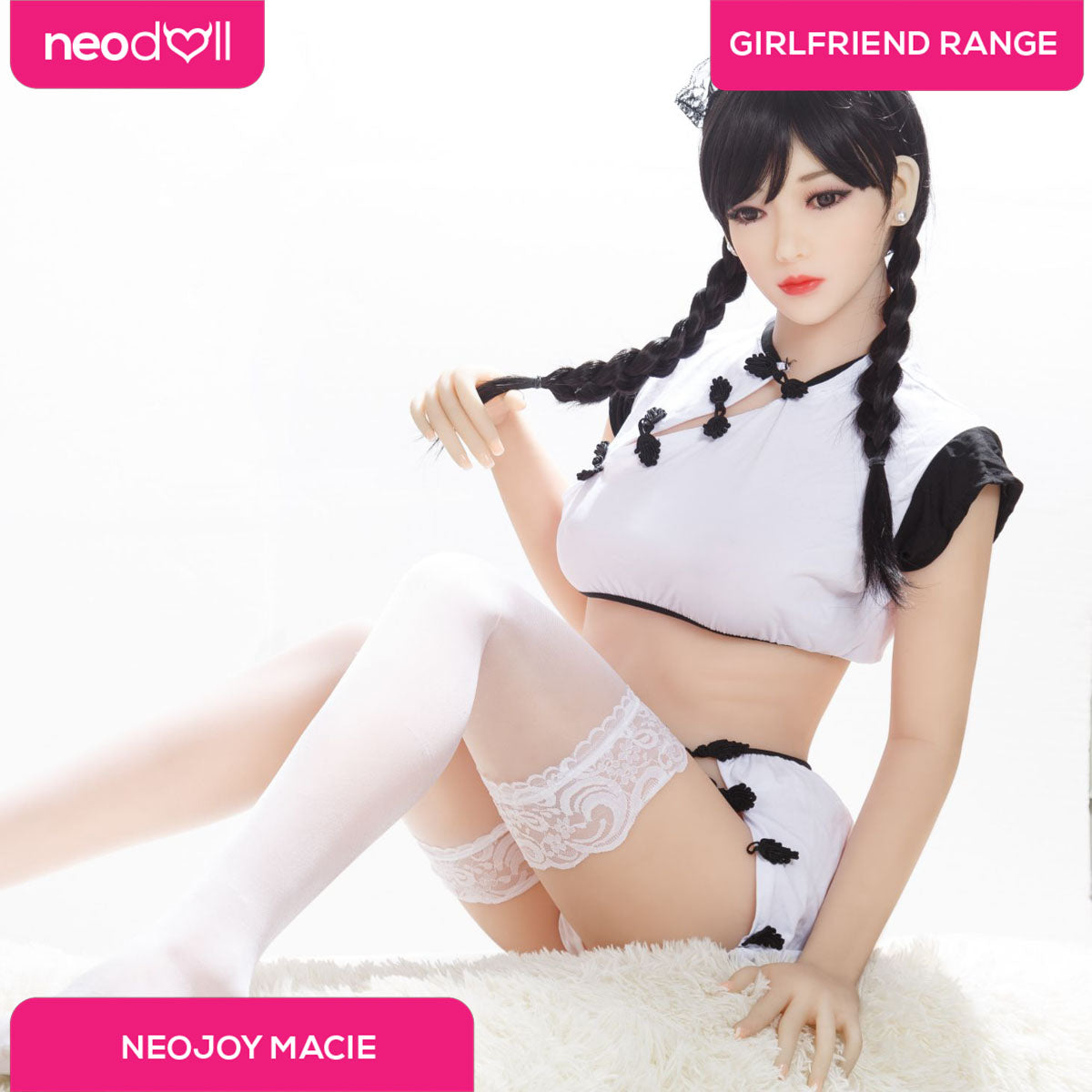 Neodoll Girlfriend Macie - Poupée de Sexe Réaliste - 158cm - Naturel