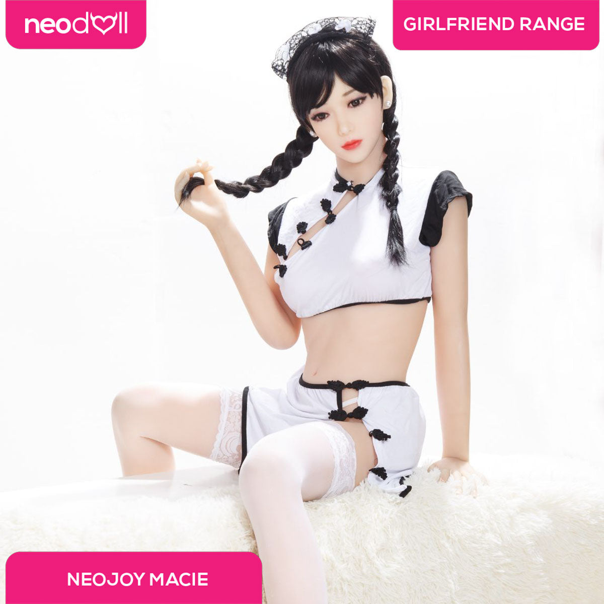 Neodoll Girlfriend Macie - Poupée de Sexe Réaliste - 158cm - Naturel