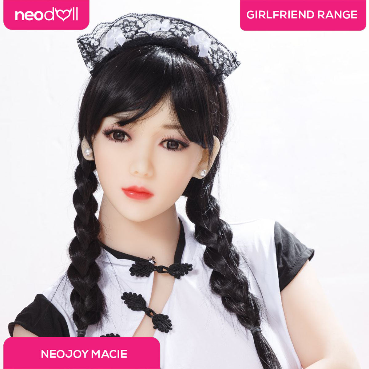 Neodoll Girlfriend Macie - Poupée de Sexe Réaliste - 158cm - Naturel