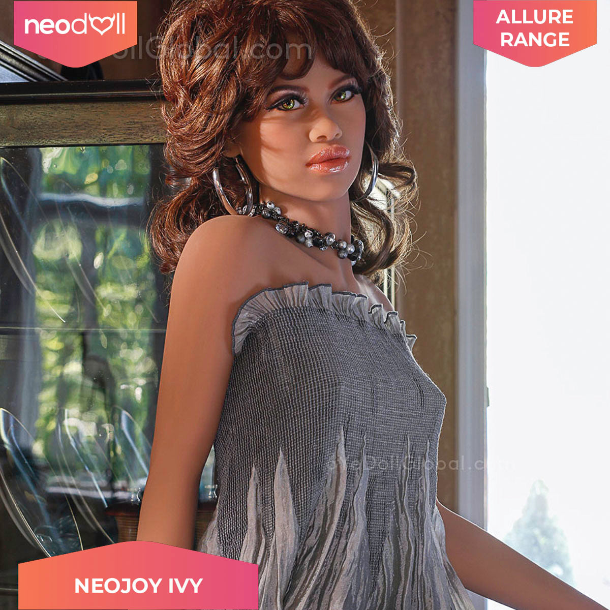 Neodoll Allure Ivy - Poupée de Sexe Réaliste - 166cm - Bronzer