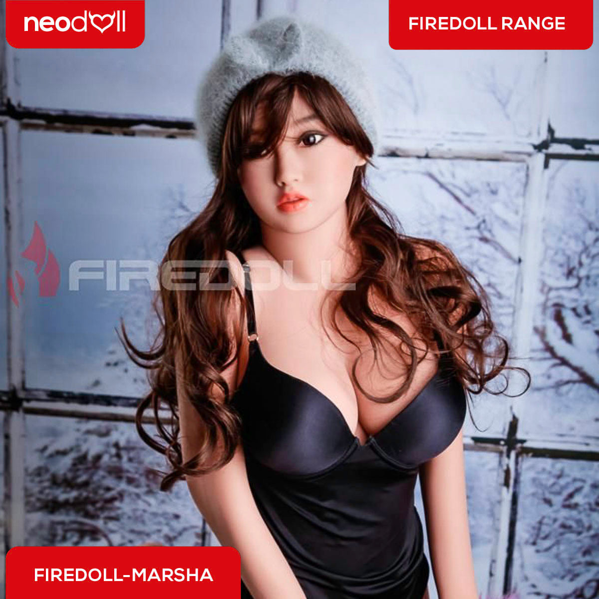 Fire Doll - Marsha - Poupée de Sexe Réaliste - 148cm - Gel Sein - Bronzage Léger